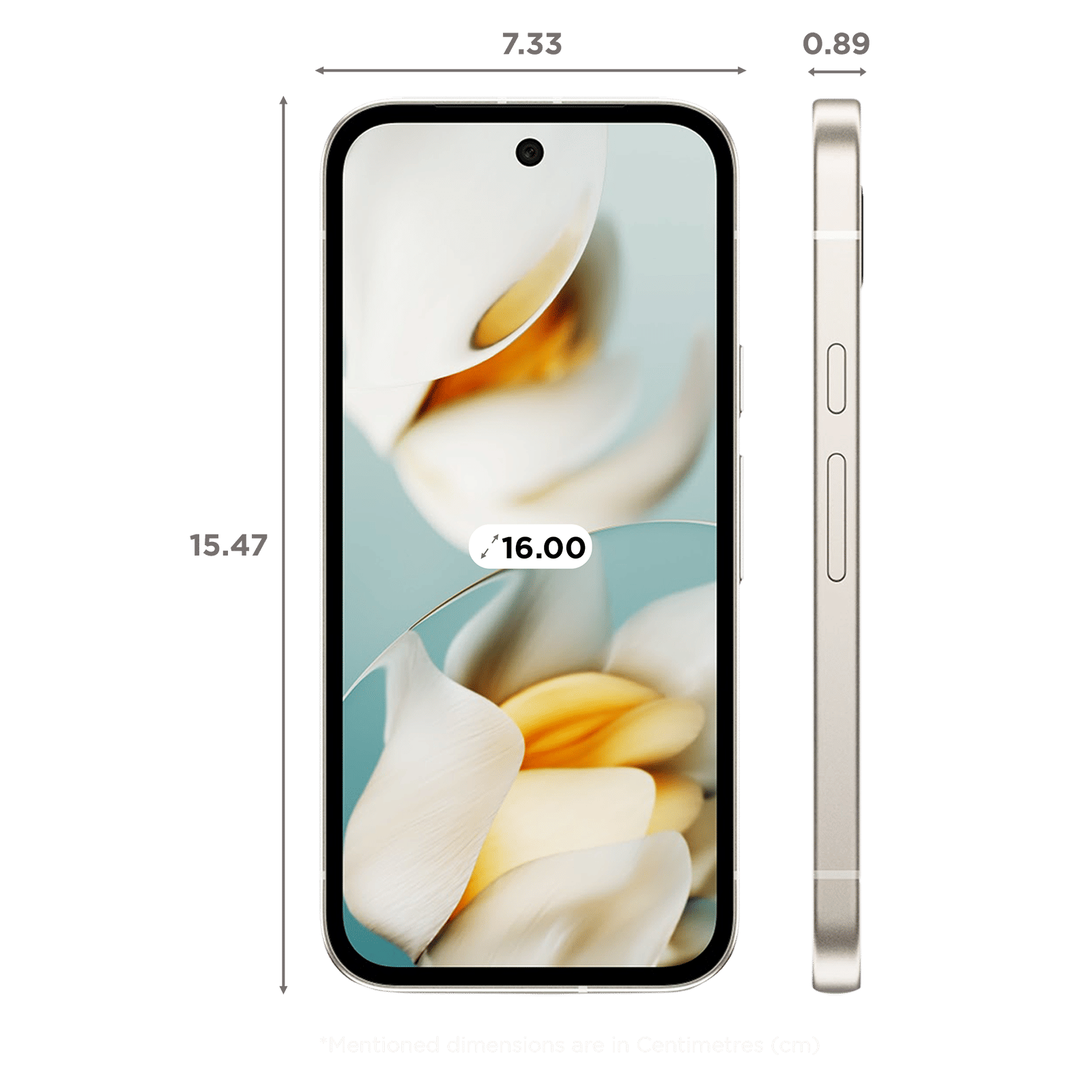 Buy Google Pixel 9a 5G (8GB RAM, 256GB, Porcelain) Online - Croma